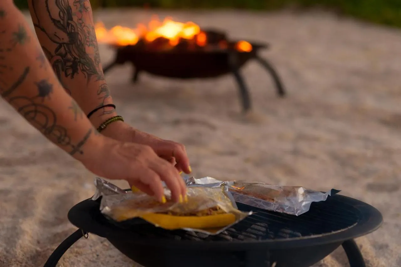 ***** Lüks kamp alanı Wild Lotus Glamping Otel Bolands Antigua ve Barbuda