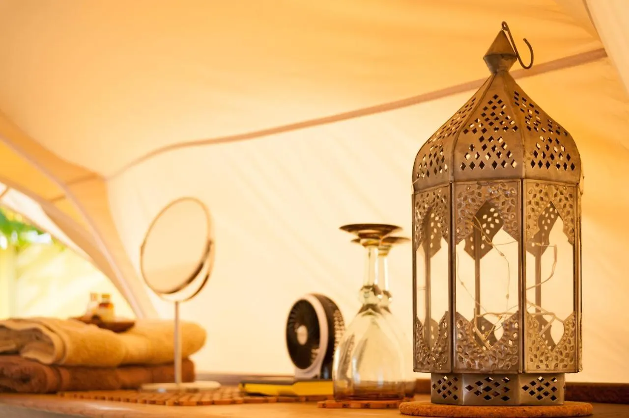 Lüks kamp alanı Wild Lotus Glamping Otel Bolands
