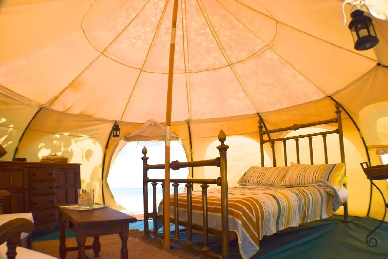 Lüks kamp alanı Wild Lotus Glamping Otel Bolands