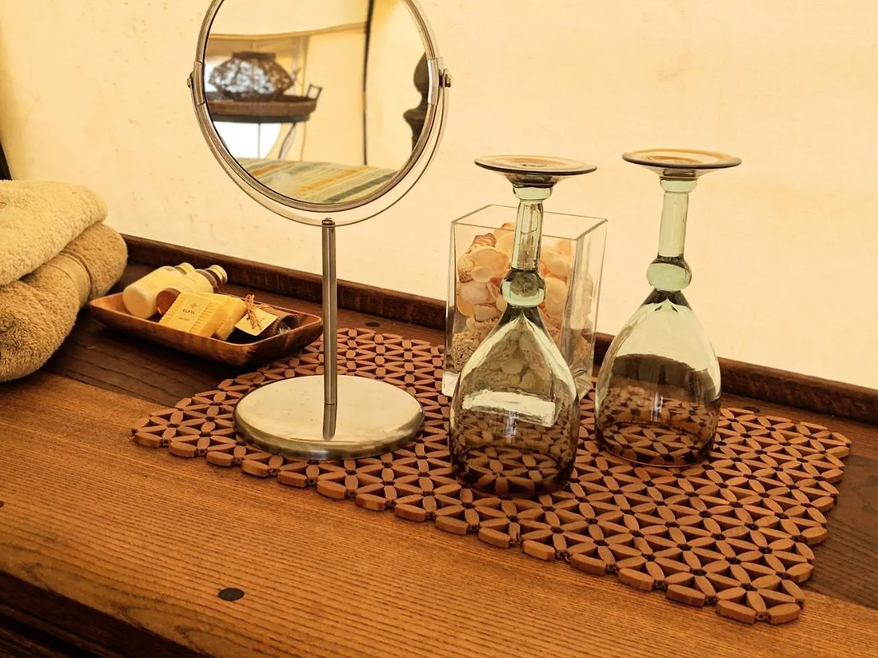 Lüks kamp alanı Wild Lotus Glamping Otel Bolands