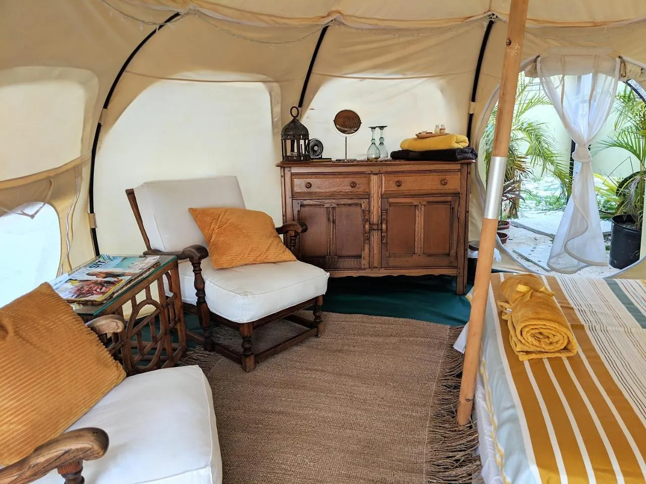 Wild Lotus Glamping Otel Bolands Lüks kamp alanı